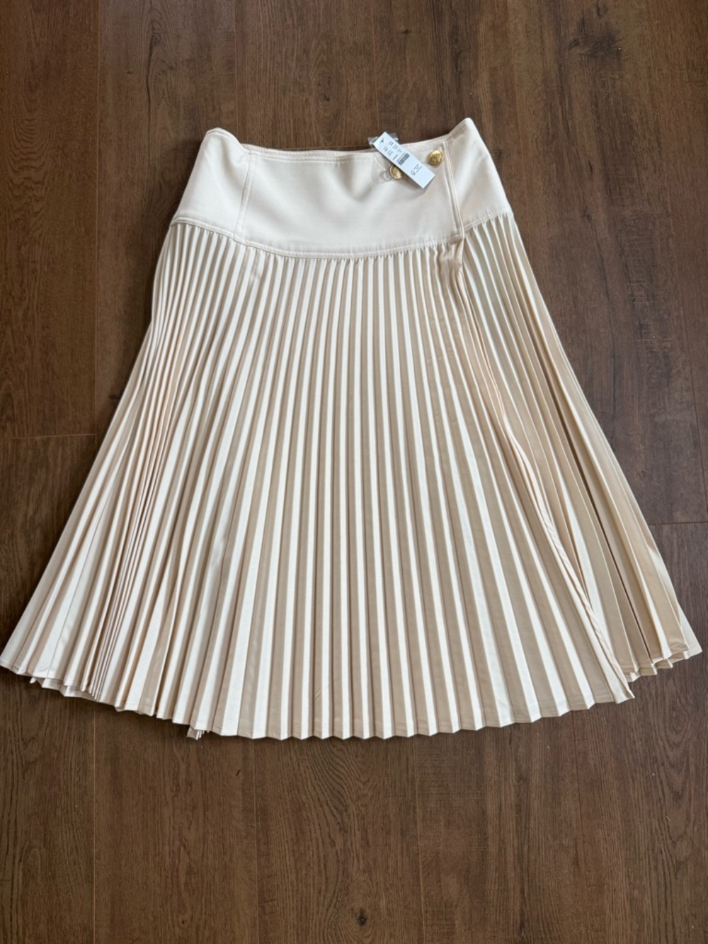 Va Va Voom in Vanilla! J. Crew Wrap Skirt